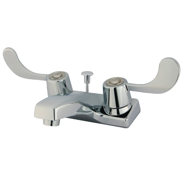 Kingston Brass 4" Centerset Bathroom Faucet, Polished Chrome GKB191 - main